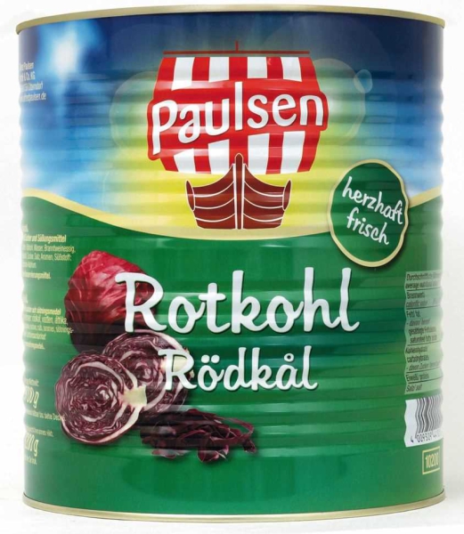 Paulsen Rotkohl Zucker & Süßstoff 10.200 ml