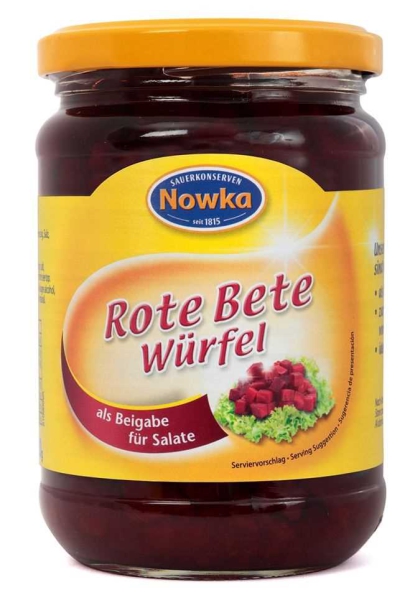 Rote Bete Würfel 370 ml