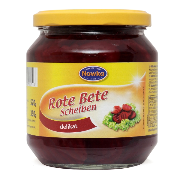 Nowka Rote Bete Scheiben 580 ml