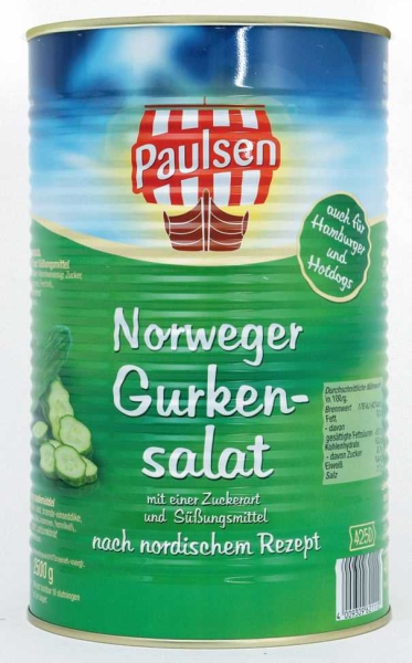 Paulsen Norweger Gurkensalat 4.250 ml