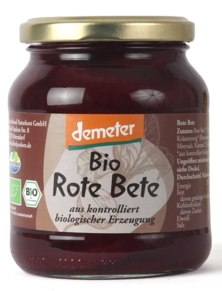 Bio Demeter-Rote Bete 370 ml