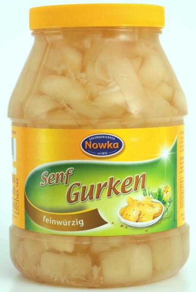 Nowka Senfgurken 2.400 ml