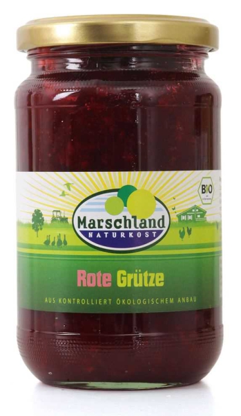 Marschland Bio-Rote Grütze 370 ml