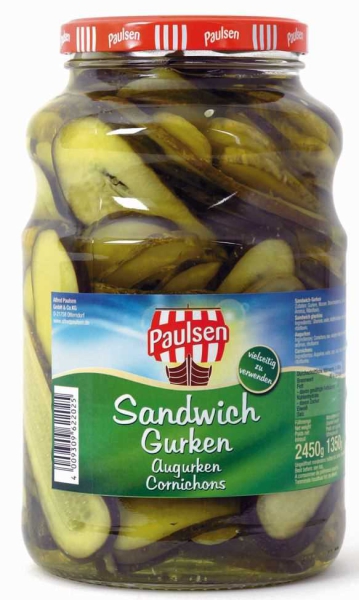 Paulsen Sandwich Gurken 2.650 ml
