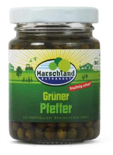 Marschland Bio-Grüner Pfeffer 105 ml