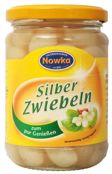 Nowka Silberzwiebeln 370 ml