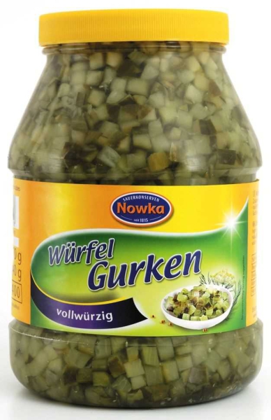 Nowka Würfelgurken 2.400 ml