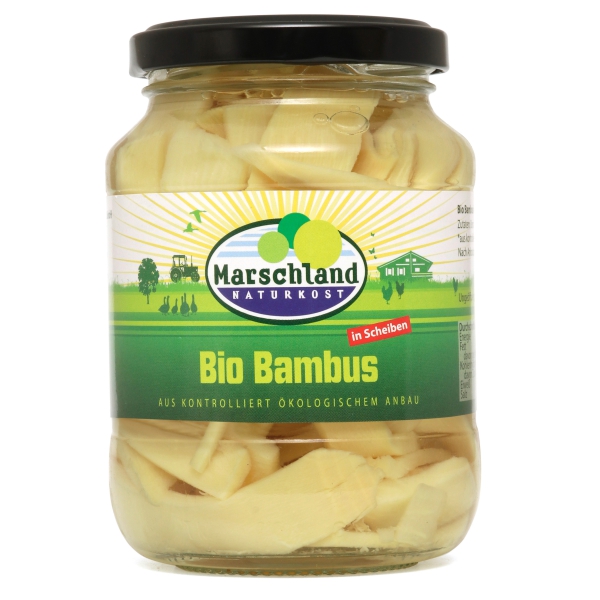 Marschland Bio-Bambus in Scheiben 370 ml