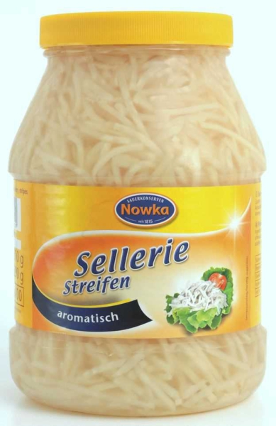 Nowka Sellerie Streifen geraspelt 2.400 ml