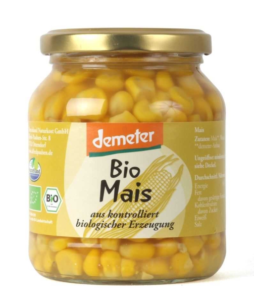Marschland Demeter Bio-Zuckermais 370 ml