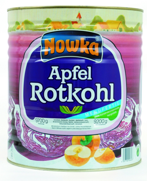 Nowka Apfel-Rotkohl 10.200 ml