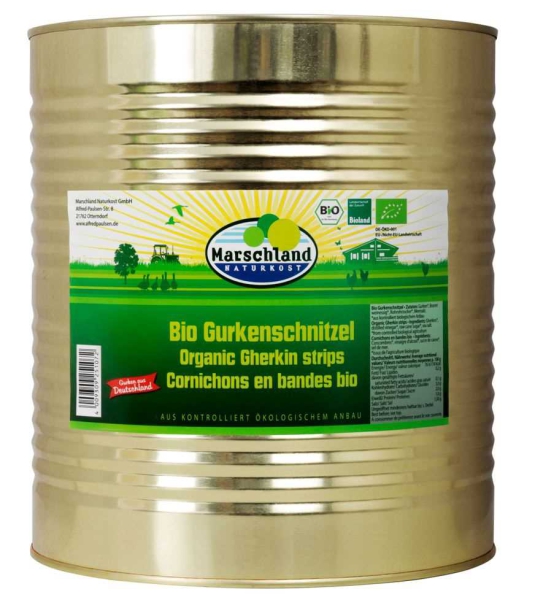 Bio-Gurkenschnitzel 4x4 10.200 ml