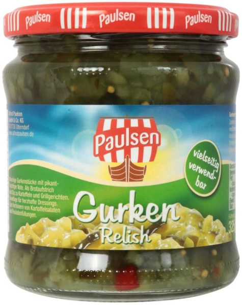 Paulsen Gurken-Relish 370 ml