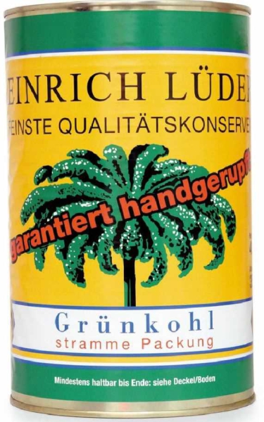 Lüders Grünkohl handgerupft 4.250 ml