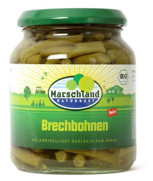 Bio-Grüne Brechbohnen 370 ml