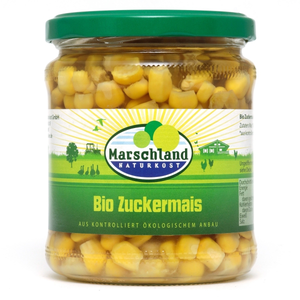 Marschland Bio-Zuckermais 370 ml