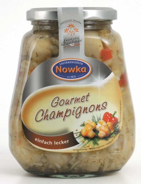 Nowka Gourmet Champignons 580 ml