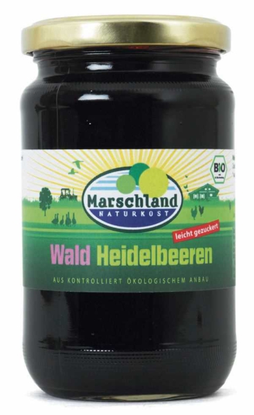Marschland Bio-Waldheidelbeeren 370 ml