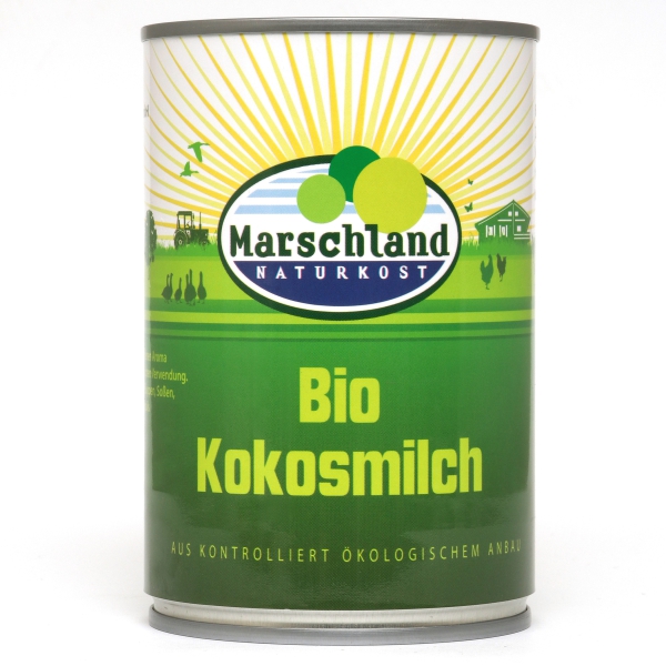 Marschland Bio-Kokosmilch 400 ml