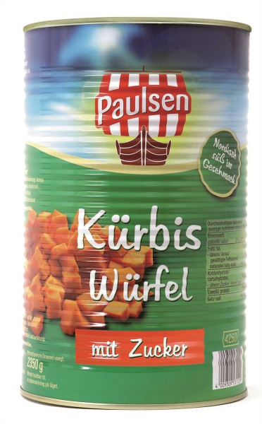 Paulsen Kürbis mit Zucker 4.250 ml