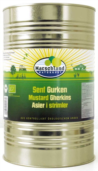 Marschland Bio-Senfgurken 4.250 ml