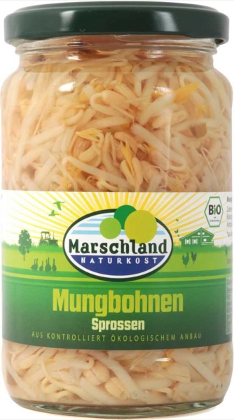 Marschland Bio-Mungbohnen Sprossen 370 ml