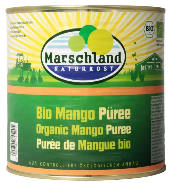 Marschland Bio-Mangopüree 2.650 ml