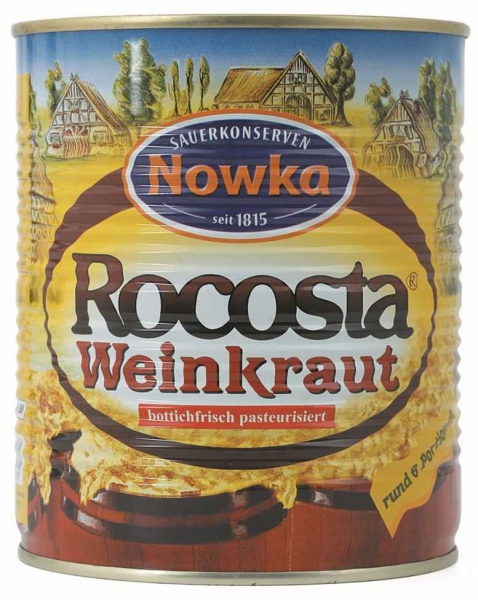 Nowka Rocosta Weinkraut 850 ml