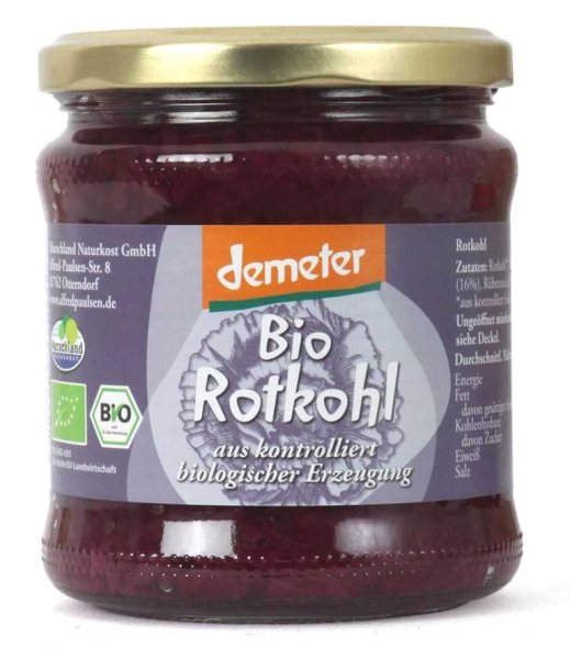 Bio Demeter-Rotkohl 370 ml