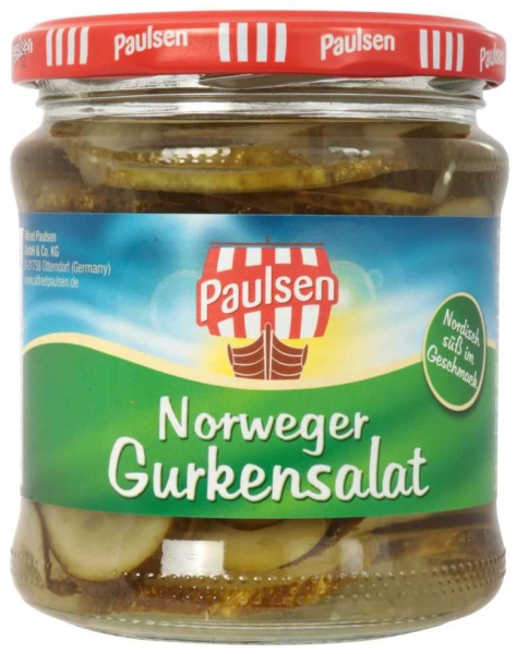 Paulsen Norweger Gurkensalat 370 ml