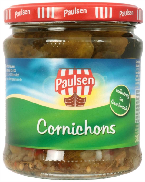 Paulsen Cornichons 370 ml