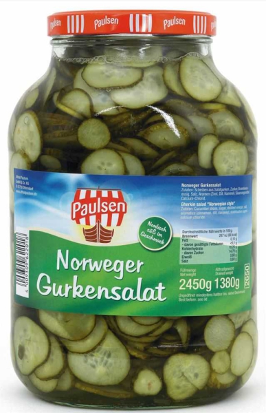 Paulsen Norweger Gurkensalat 2.650 ml