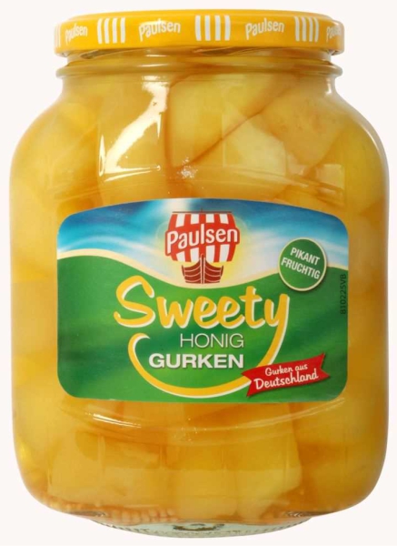 Paulsen Sweety Honiggurken 720 ml