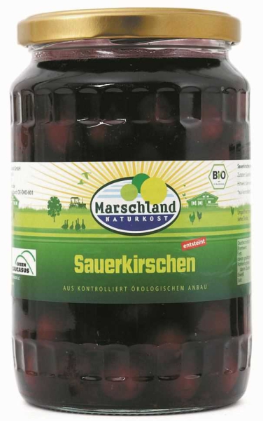 Marschland Bio-Sauerkirschen 720 ml