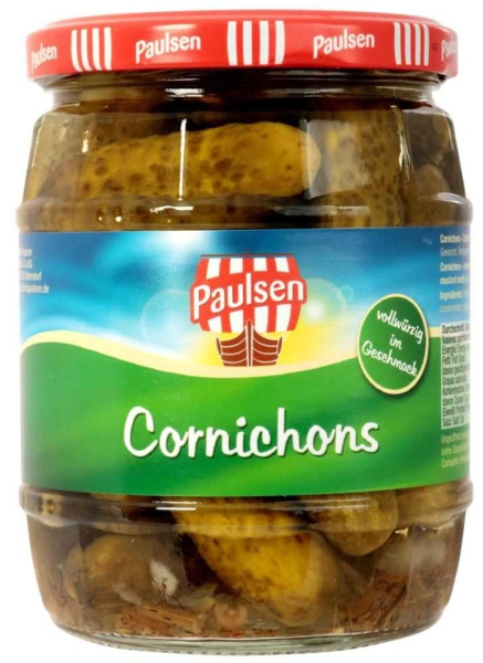 Paulsen Cornichons 580 ml