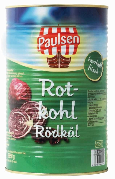 Paulsen Rotkohl 4.250 ml