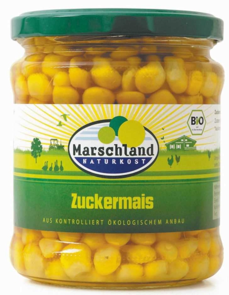 Marschland Bio-Zuckermais 370 ml