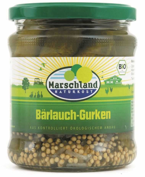 Bioland Bio-Bärlauch-Gürkchen 370 ml