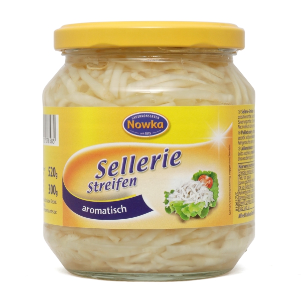 Nowka Sellerie Streifen 580 ml