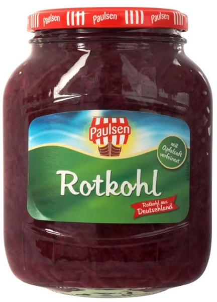 Paulsen Rotkohl 720 ml