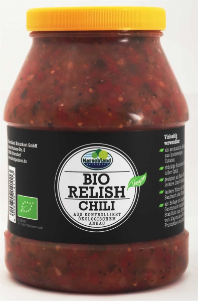 Marschland Bio Gurken-Relish Chili 2.400 ml