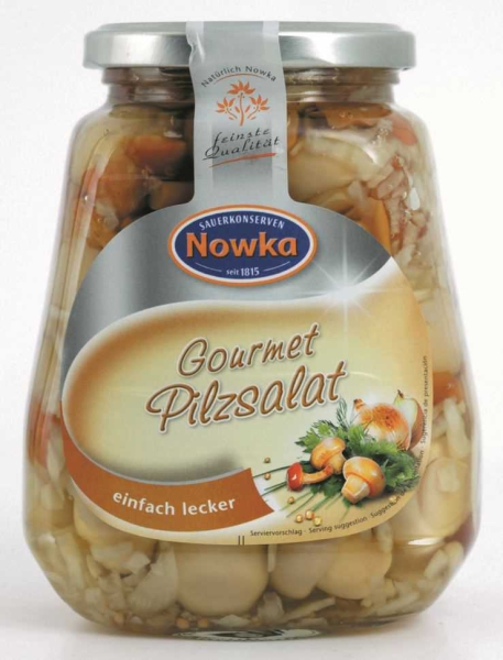 Nowka Gourmet Pilzsalat 580 ml