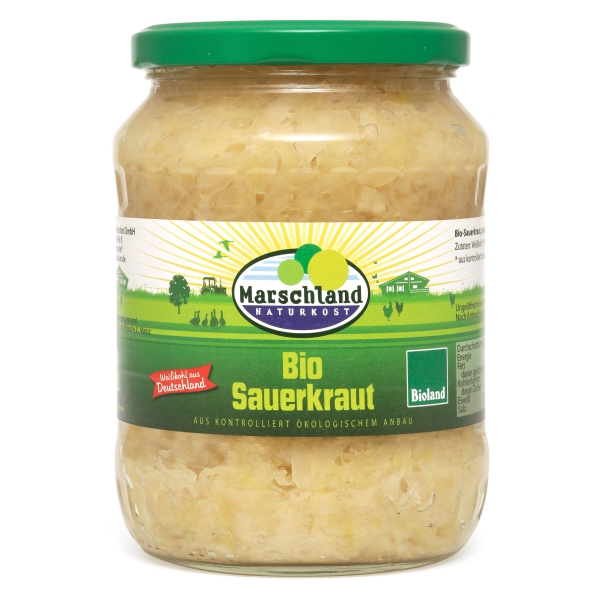 Marschland Bioland Bio-Sauerkraut 720 ml