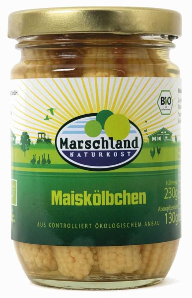 Marschland Bio-Maiskölbchen 240 ml