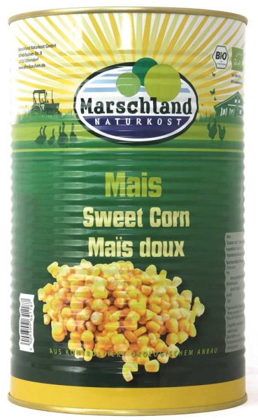 Marschland Bio-Zuckermais 4.250 ml