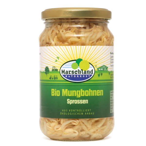 Marschland Bio-Mungbohnen Sprossen 370 ml