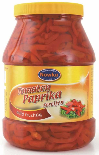 Nowka Tomatenpaprika Streifen 2.400 ml